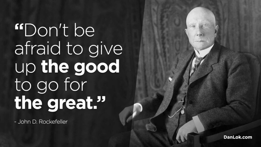 Rockefeller quote