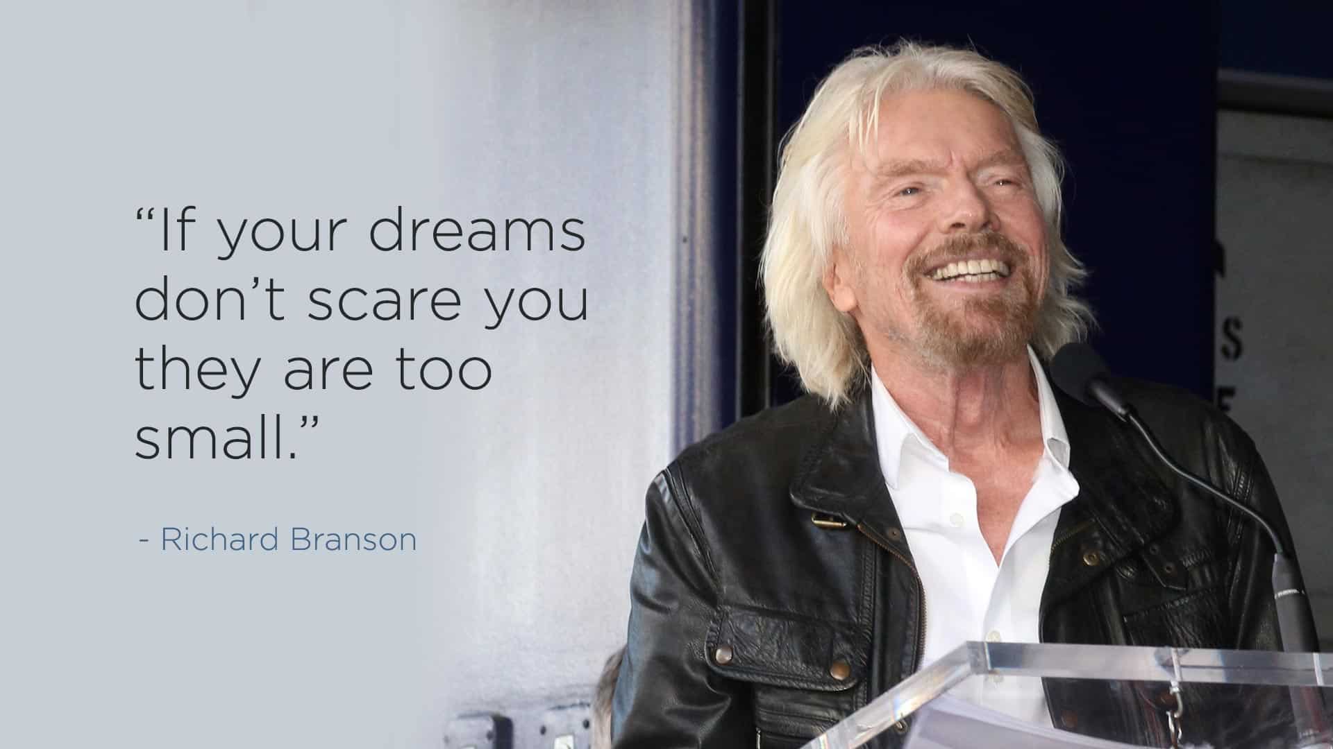 Richard branson quote about risk taking