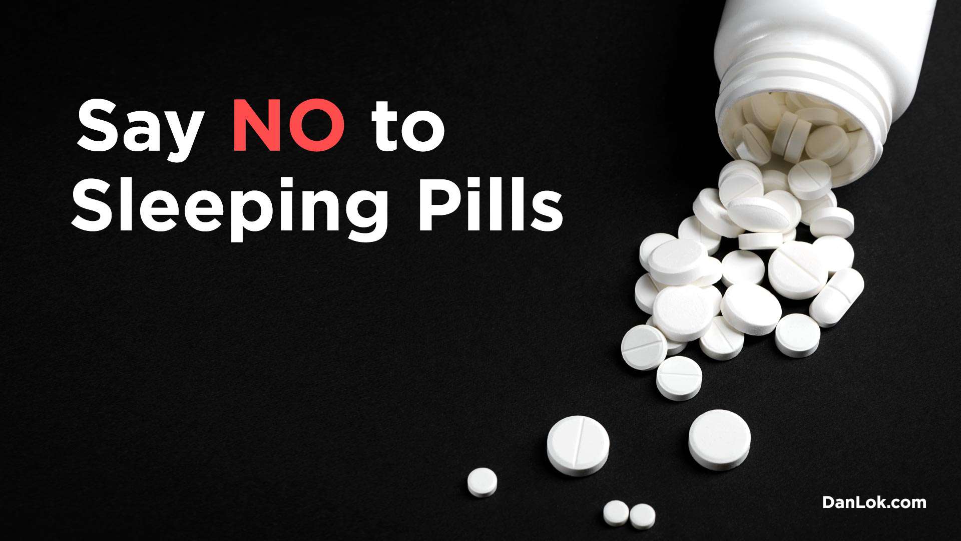 Say no to sleeping pills