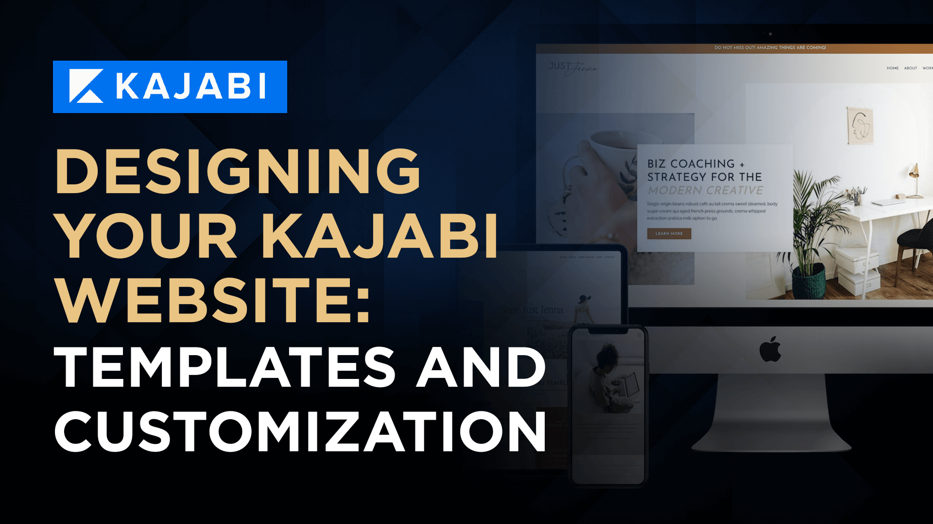 Designing Your Kajabi Website