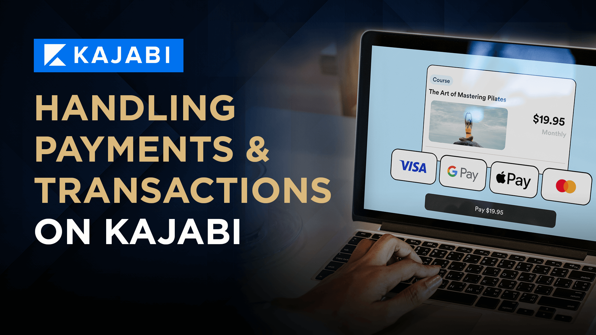 Handling Payments and Transactions on Kajabi